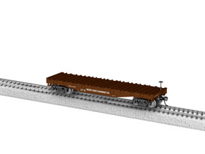 West Side Lumber Steel-deck Flatcar